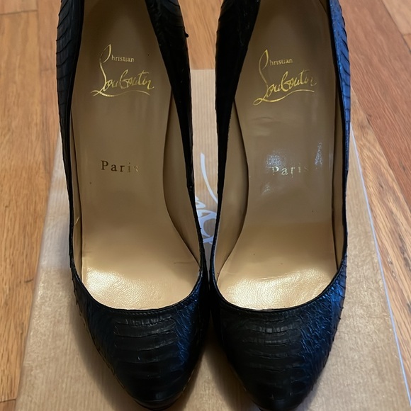 Christian Louboutin | Declic 140 Snake - Picture 9 of 11